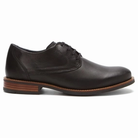 Patent Leather Wholecut Oxfords Wolky Georgetown Black Brushed Leather Oxford (Men's)