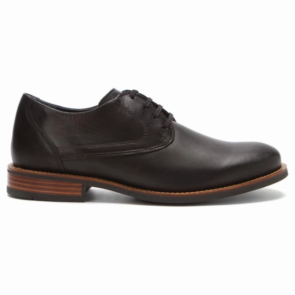 Fendi Oxfords Wolky Georgetown Black Brushed Leather Oxford (Men's)