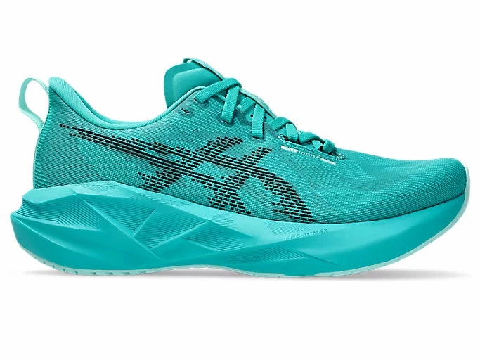 Women's - ASICS Novablast 5 - Wave Teal/Black Asics Field Hockey Shoes