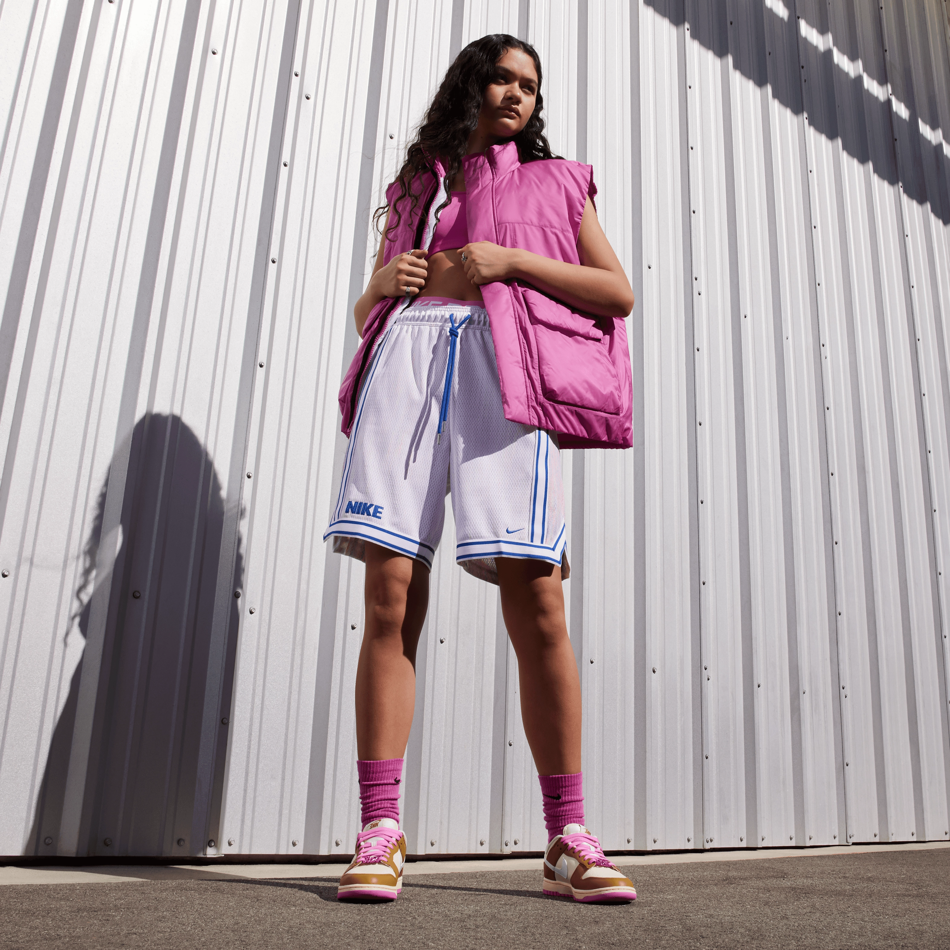 Women's Dunk Low SE "Just Do It Bronzine Playful Pink" Longhorn Nike Shoes