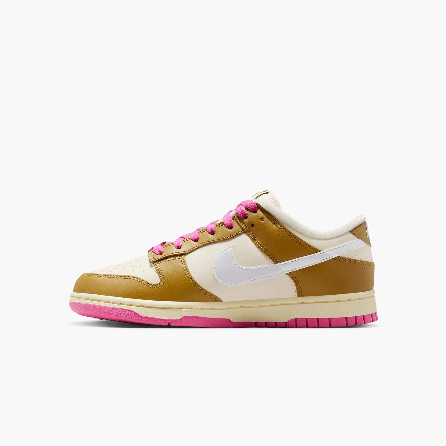 Nike Ja Basketball Shoes Women's Dunk Low SE "Just Do It Bronzine Playful Pink"