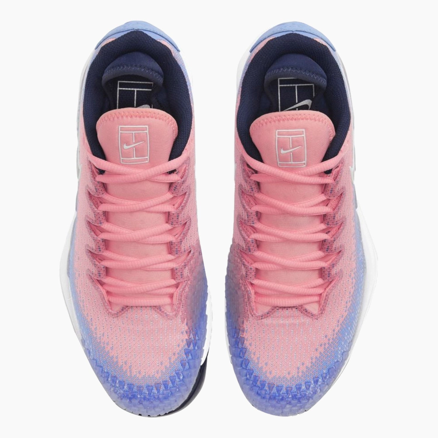 Nike University Shoes Women's Nike Air Zoom Vapor X Knit "Sunblush Royal"