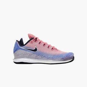 Women's Nike Air Zoom Vapor X Knit "Sunblush Royal" Custom Nike Shoes Running