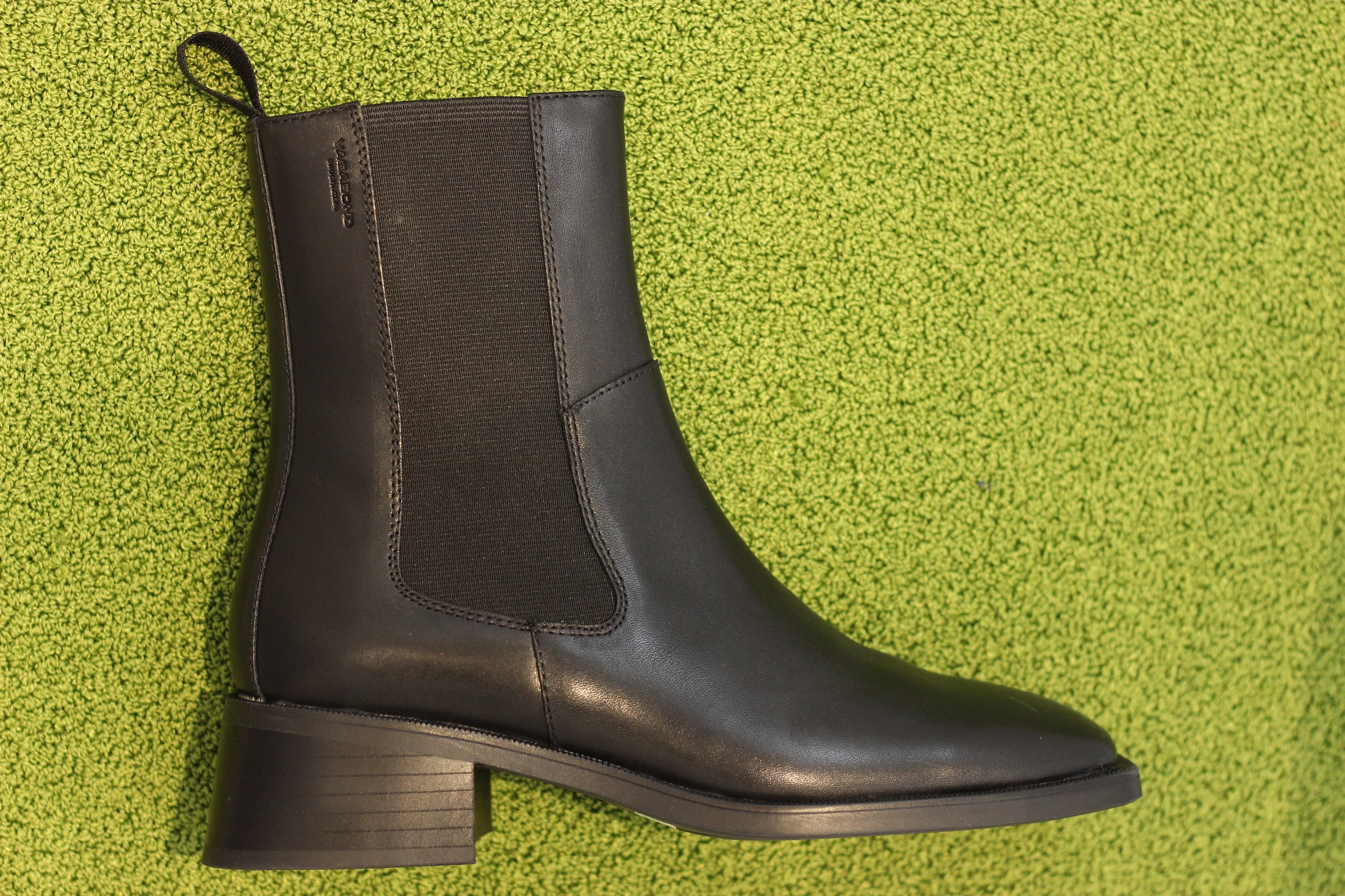 Womens Blanca Chelsea Boot - Black Leather Ugly Chelsea Boots