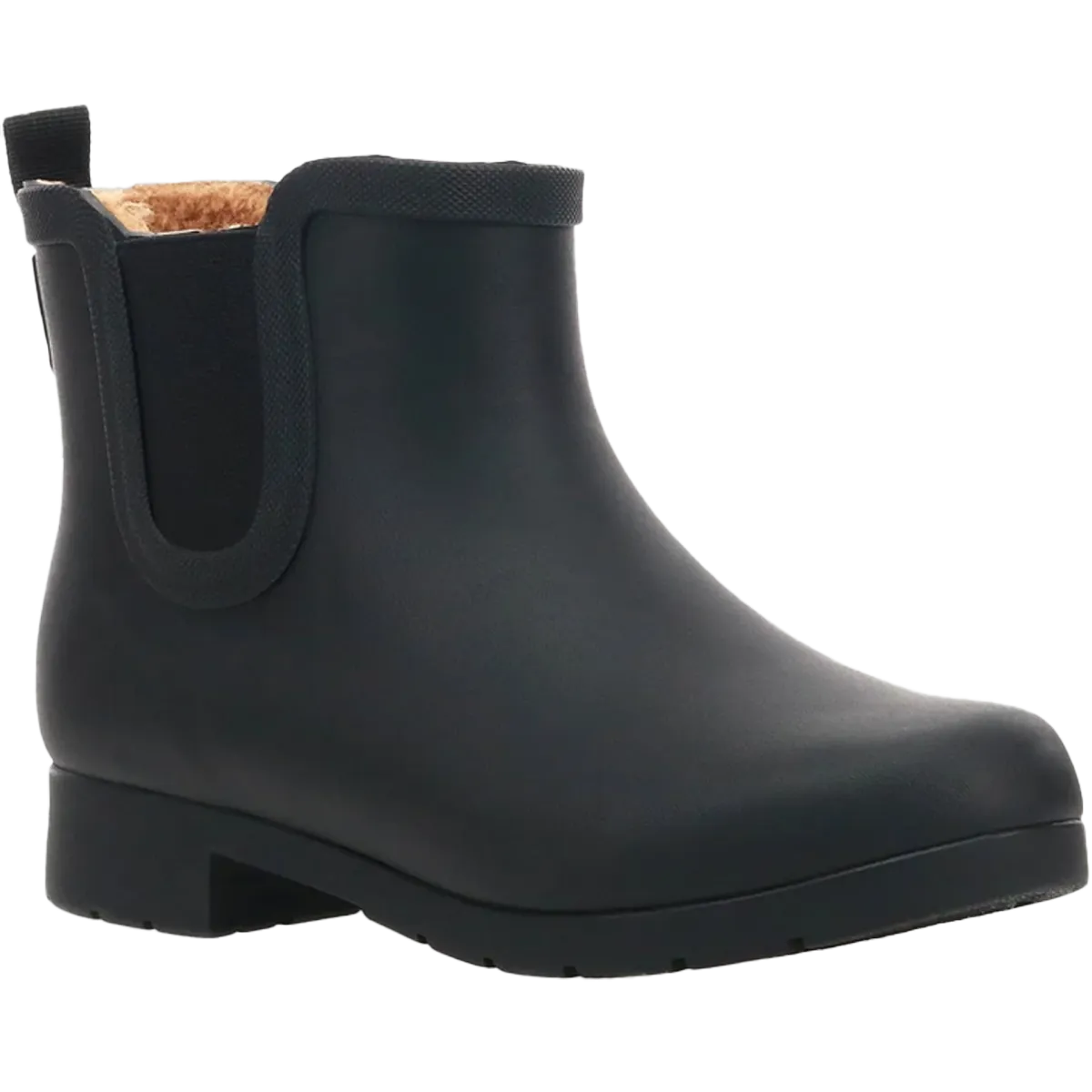 Women's Delridge Faux Fur Chelsea Rain Boot Bex Smooth Leather Chelsea