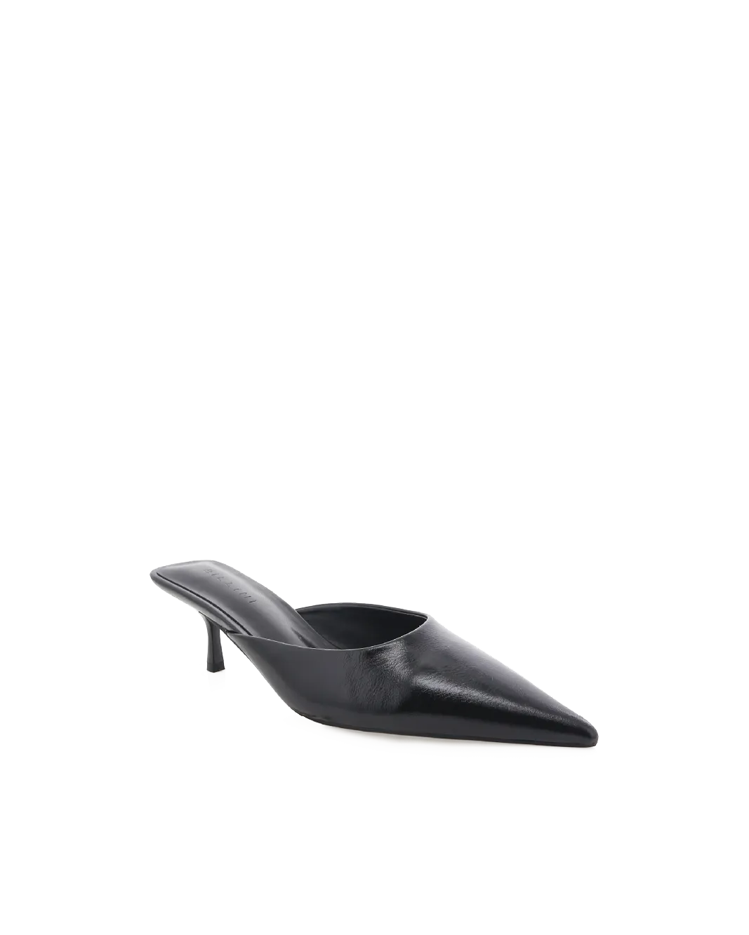 WYNONNA - BLACK SHINE Knee High Boots 2 Inch Heel