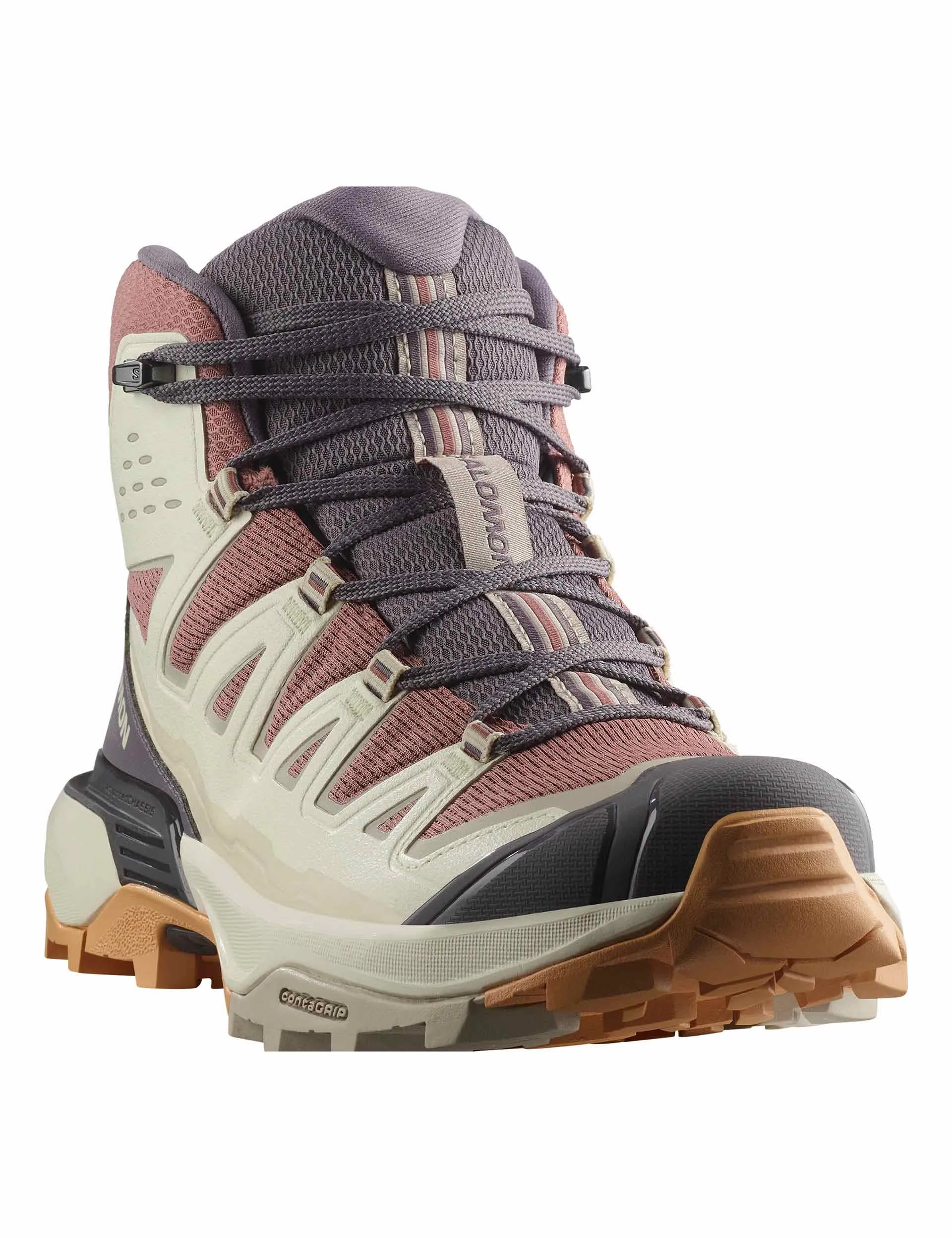 La Sportiva Nucleo High Gtx Hiking Boots X Ultra 360 Edge Mid Gore-Tex - Burlwood/Vanilla Ice/Excalibur