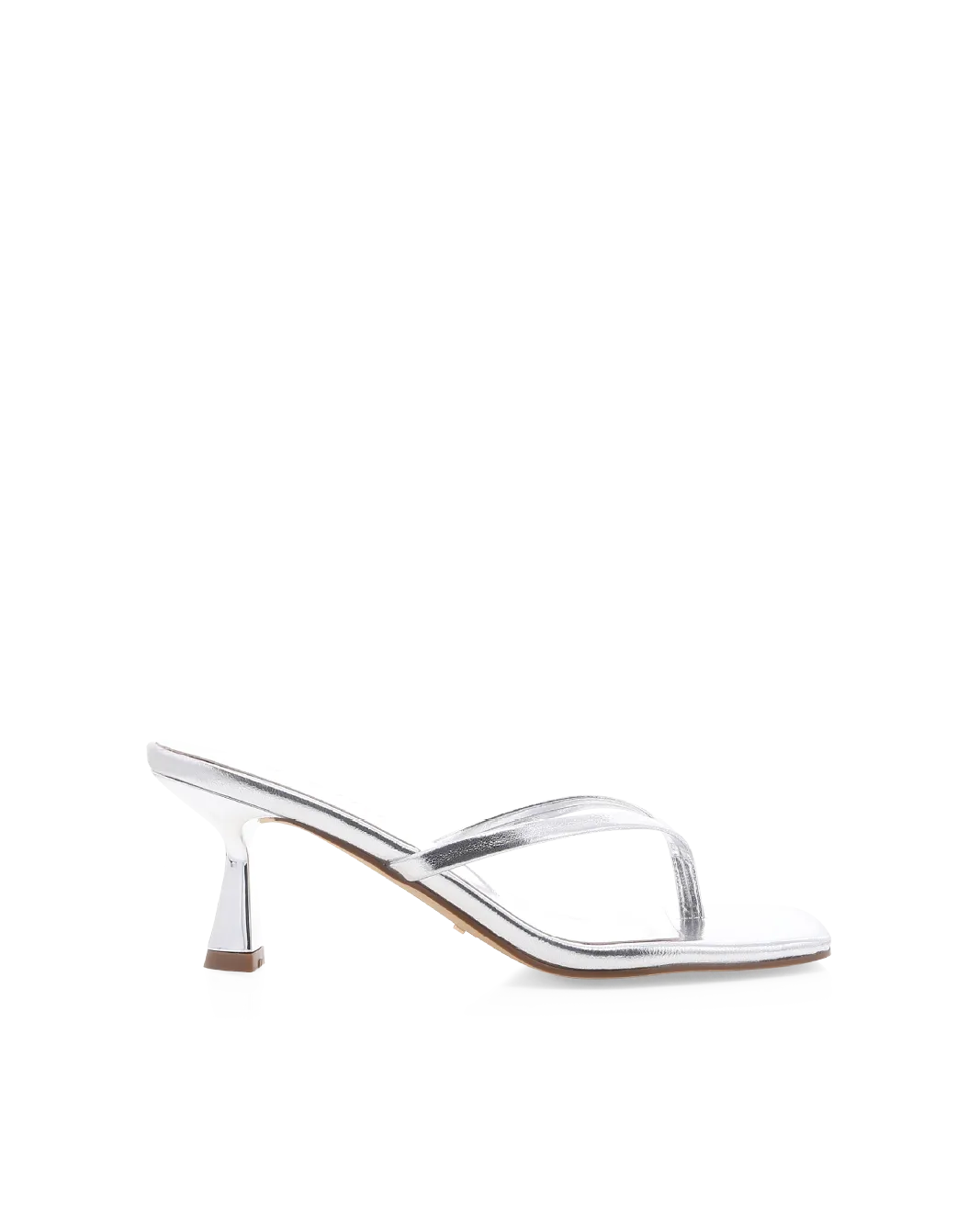 Unlisted High Heels XAMI - SILVER METALLIC