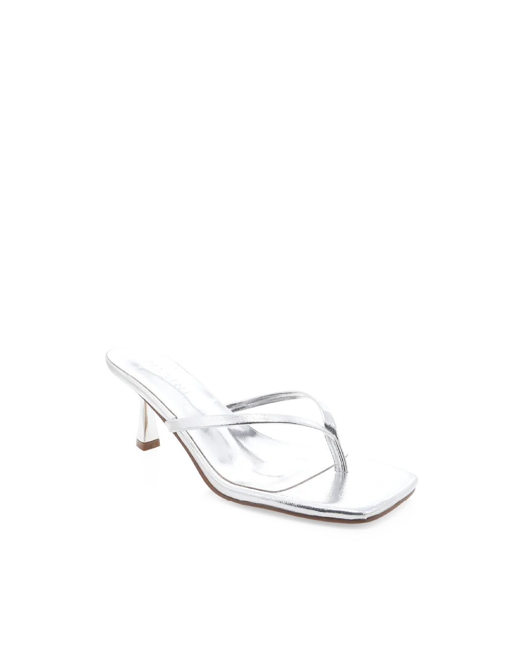 Hologram High Heels XAMI - SILVER METALLIC