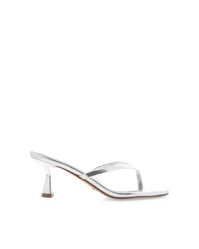 XAMI - SILVER METALLIC Christmas High Heels