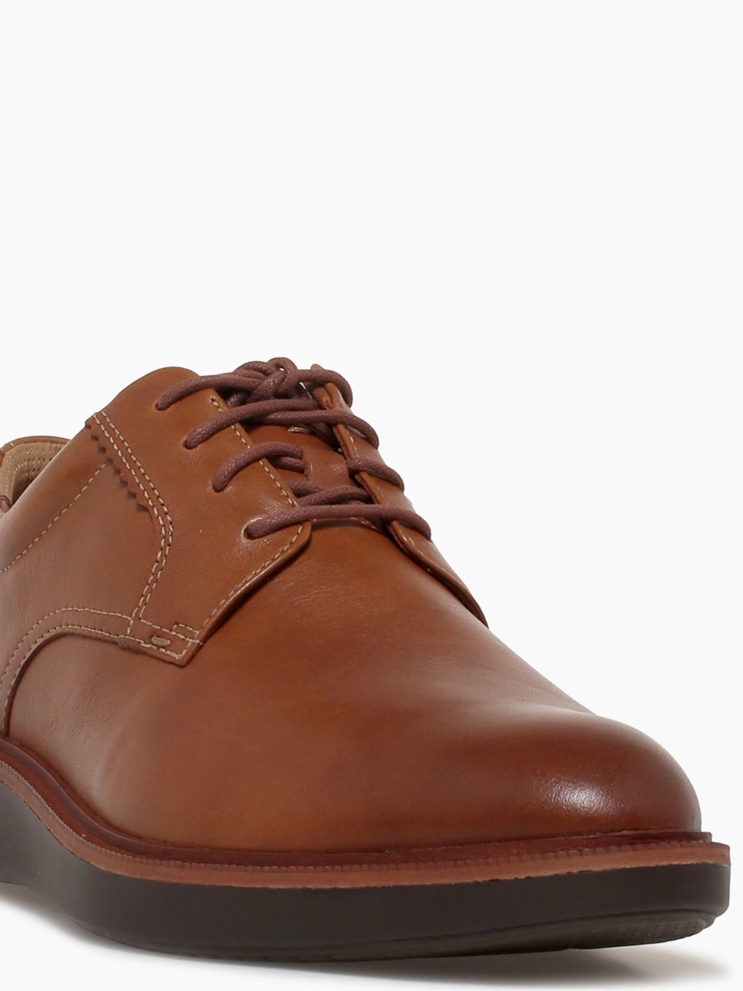 Zerogrand Laser Wing Oxford Xc Parker Plain Toe Tan Leather 204381