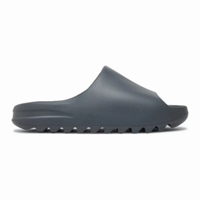 Furry Slides Yeezy Slides, Slate Grey