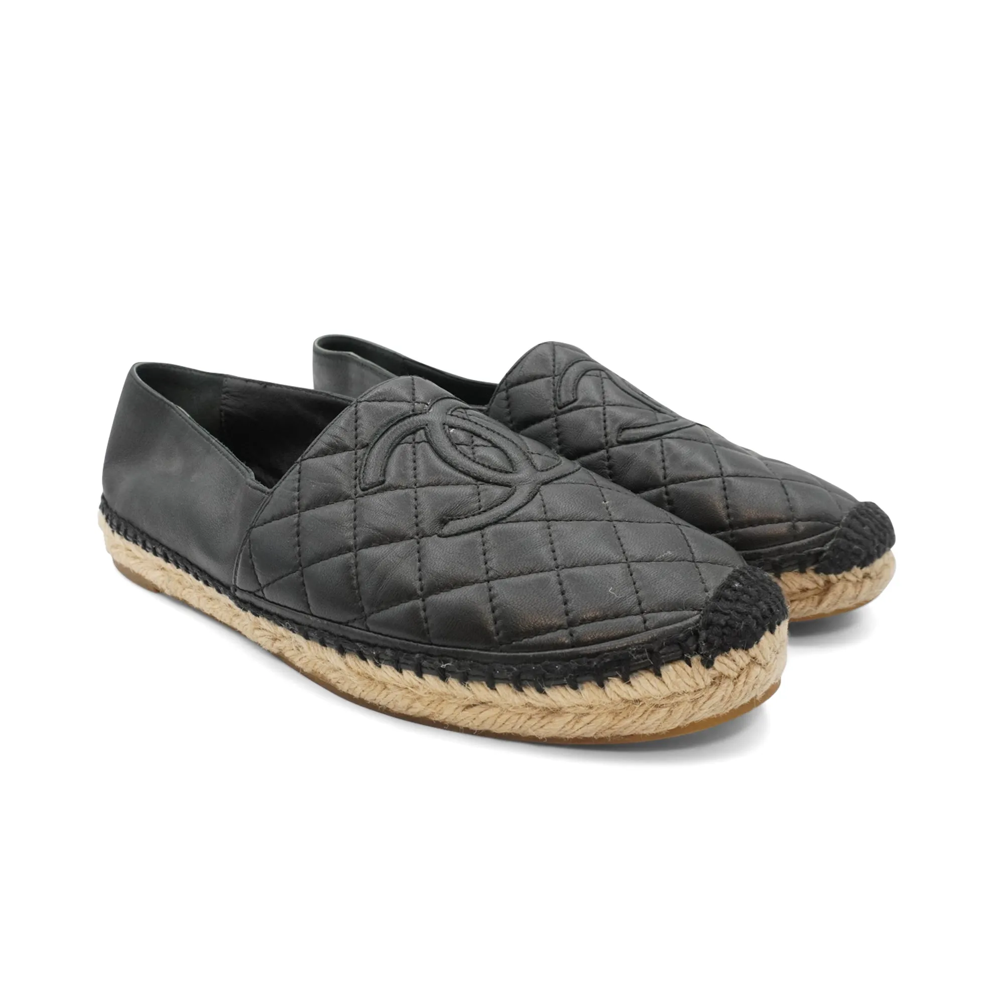 Tory Burch Espadrilles Sale Uk Chanel 'CC Quilted' Espadrille - Women's 40