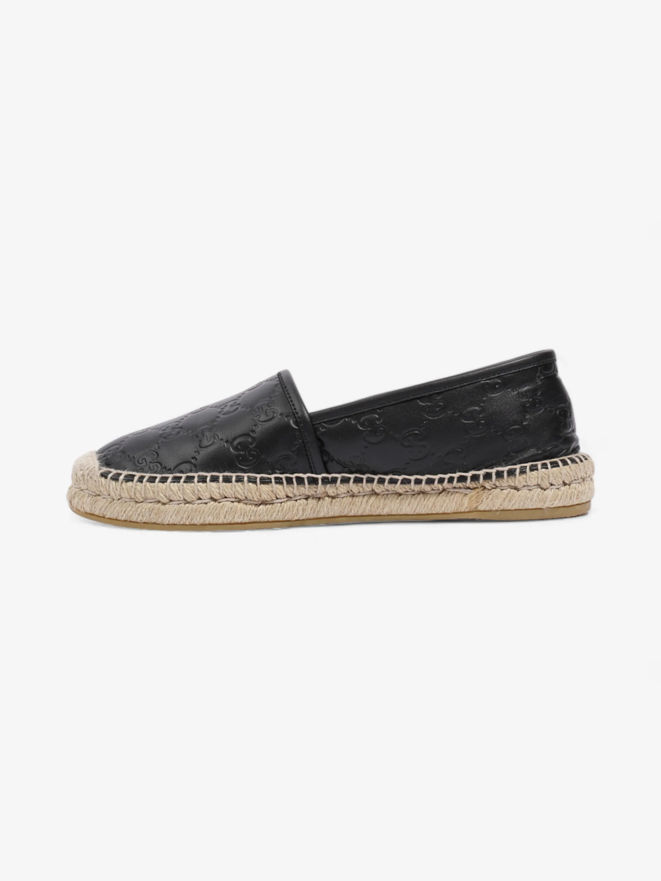 Lauren Ralph Lauren Cameryn Flat Espadrilles Gucci GG Embossed Espadrille Black Leather EU 39.5 UK 6.5