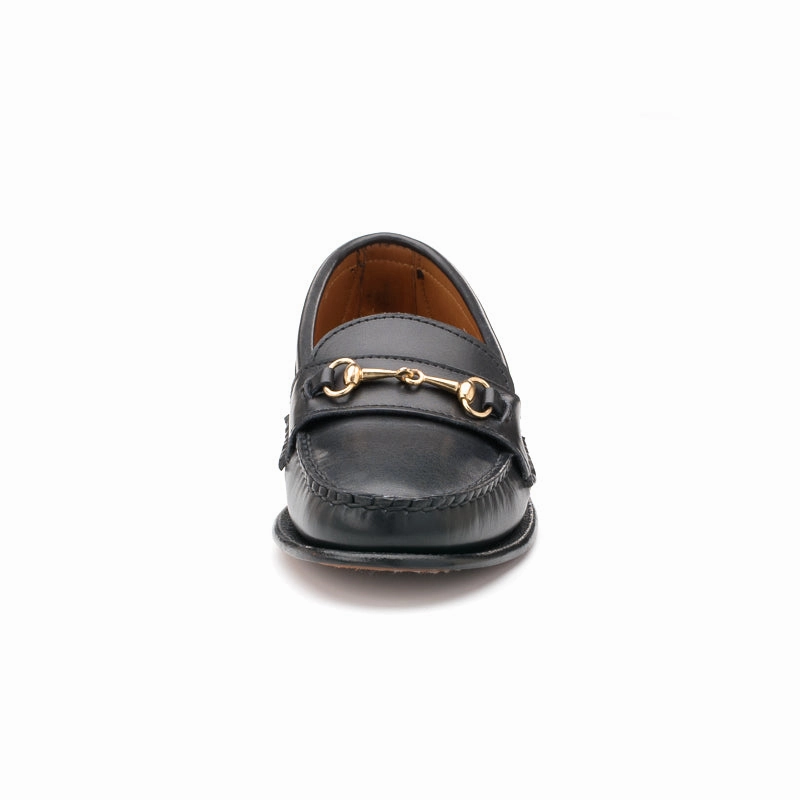 Women's Horsebit Loafers - Black Calf