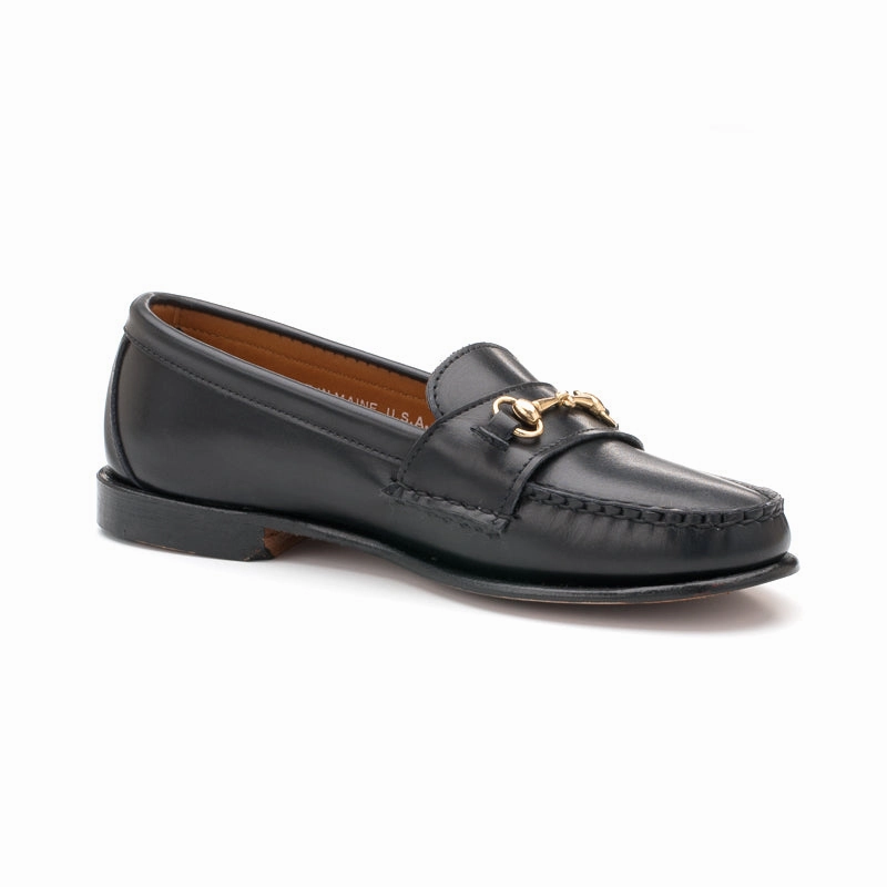 Women's Horsebit Loafers - Black Calf