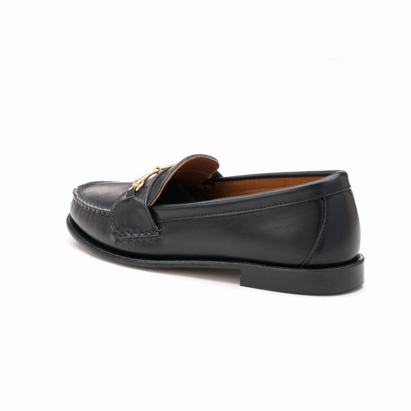 Gucci Crocodile Loafers Women's Horsebit Loafers - Black Calf