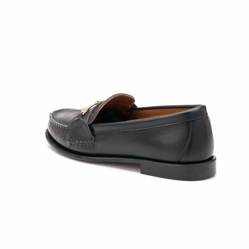 Women's Horsebit Loafers - Black Calf Speed Loafers