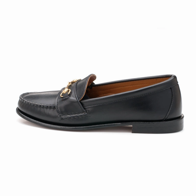 Women's Horsebit Loafers - Black Calf Joey Loafers