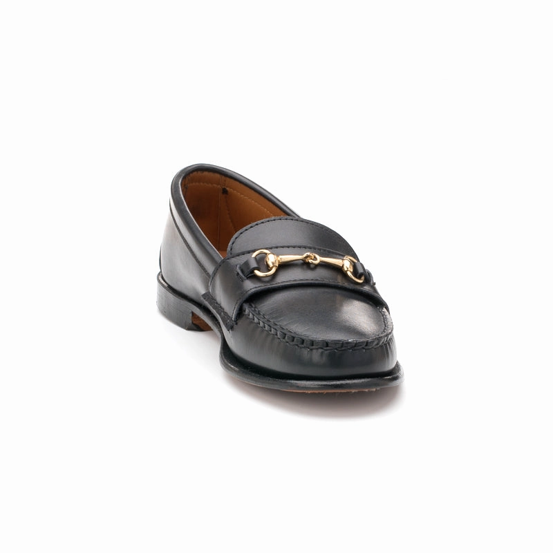 Women's Horsebit Loafers - Black Calf