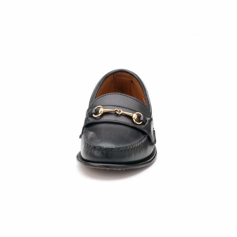 Women's Horsebit Loafers - Black Calf