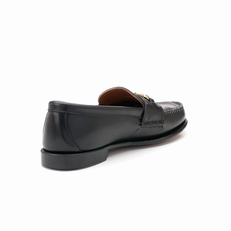 Women's Horsebit Loafers - Black Calf Tassel Loafers With Jeans