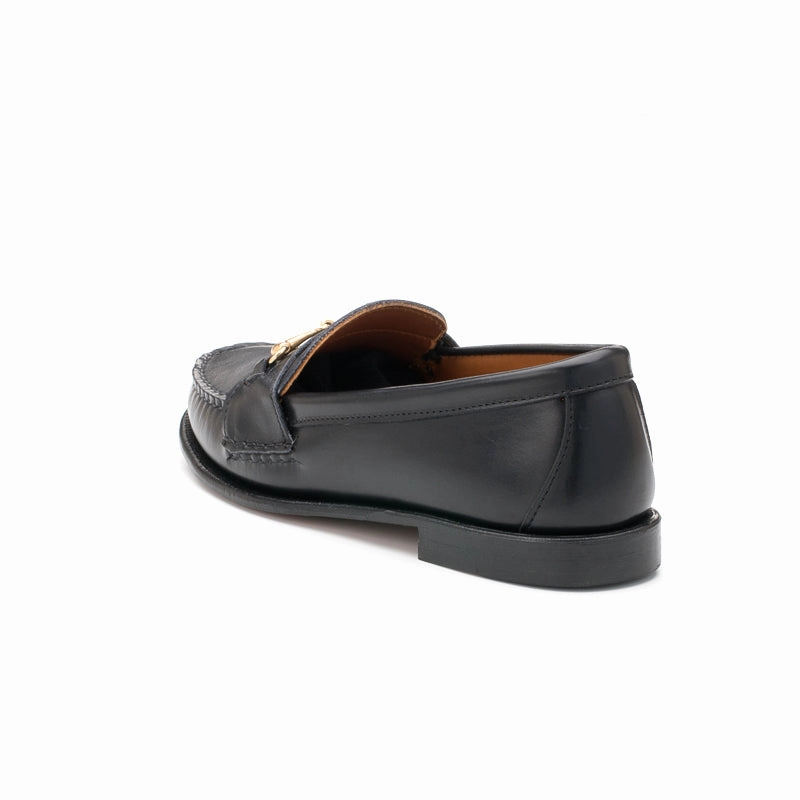 Women's Horsebit Loafers - Black Calf Dsw Dress Loafers