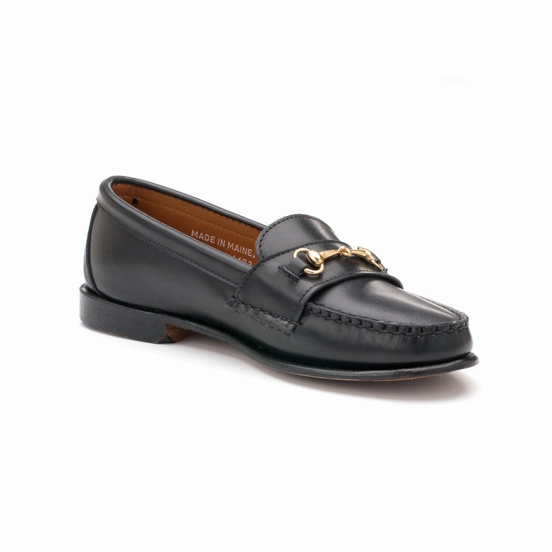 Women's Horsebit Loafers - Black Calf